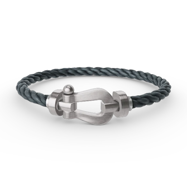 [FE]FORCE LARGE HORSESHOE NO DIAMOND BRACELET SILVER