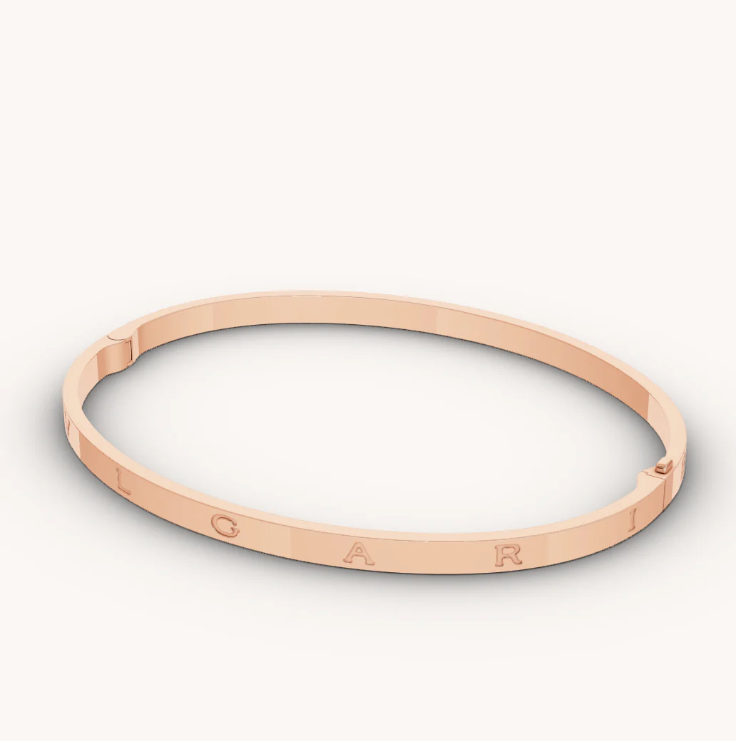 [BV]ZERO 1 PINK GOLD BRACELET