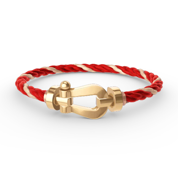 [FE]FORCE LARGE HORSESHOE NO DIAMOND BRACELET GOLD