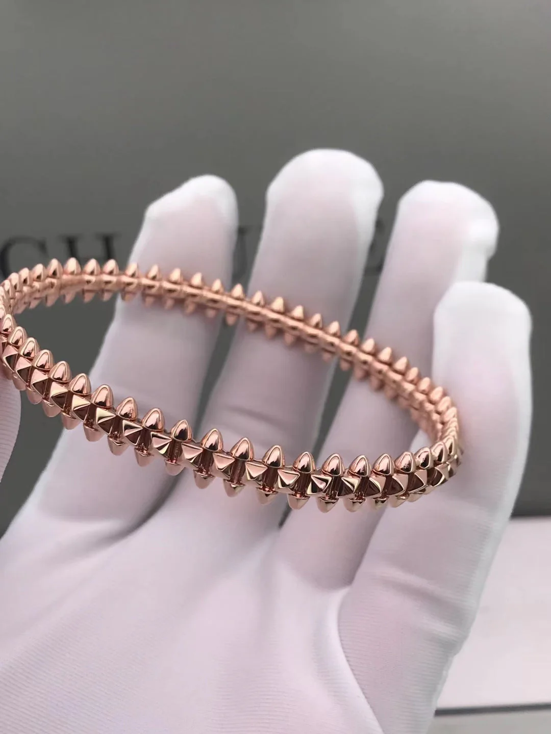 [CT]CLASH PINK GOLD BRACELET