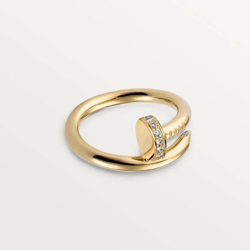 [CT]JUSTE RING 2.65MM GOLD DIAMOND