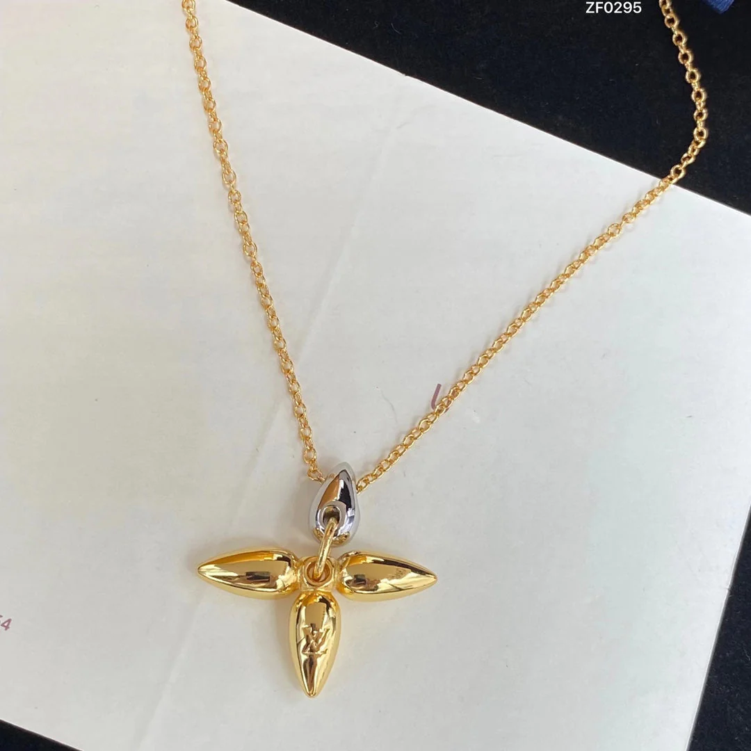 [Loui]LOUISETTE PEDANT GOLD NECKLACE