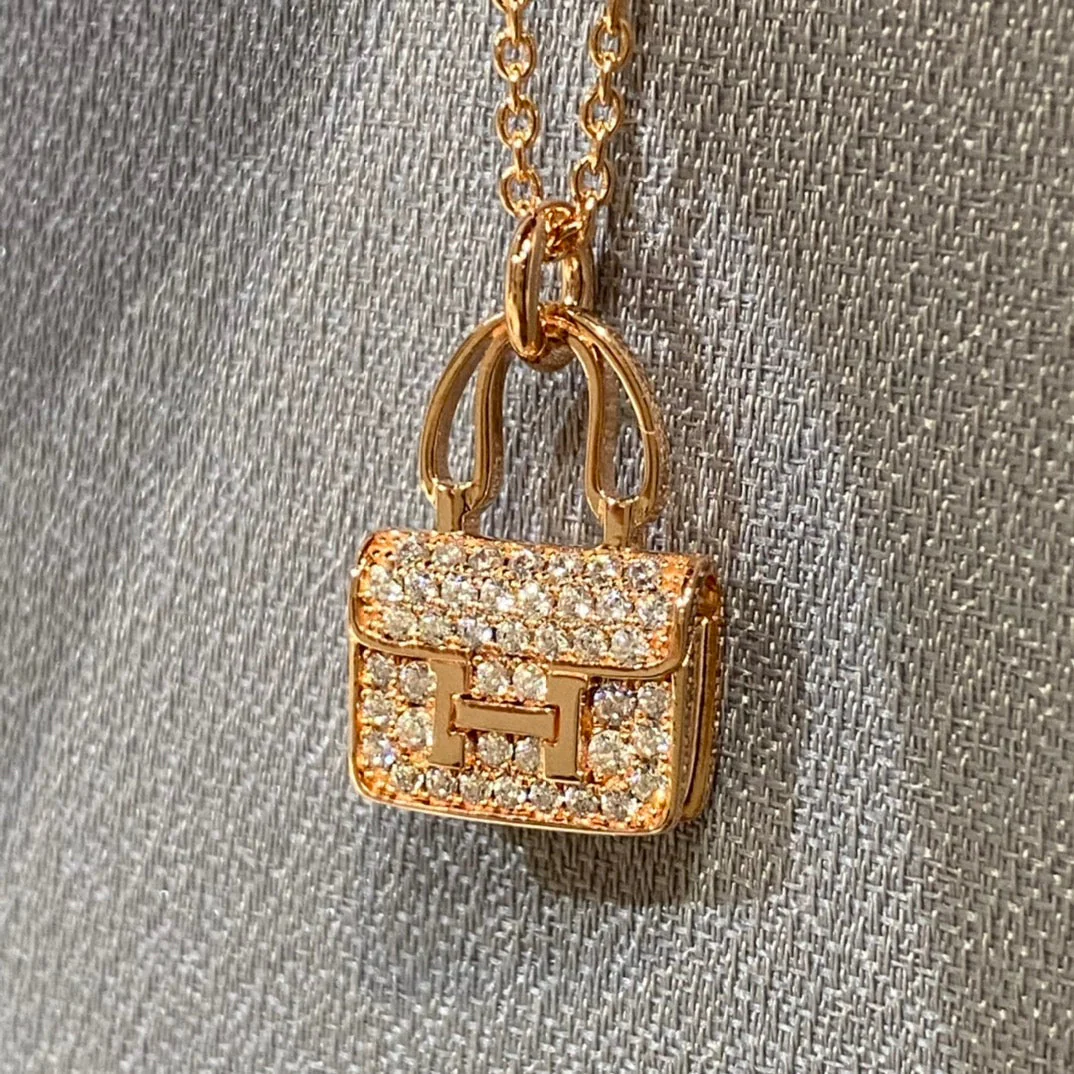 [Hmes]CONSTANCE PEDANT DIAMOND NECKLACE