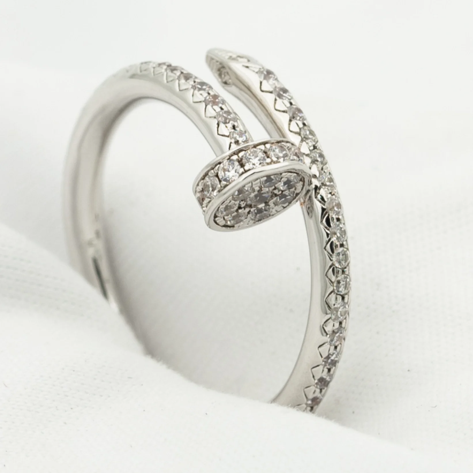 [CT]JUSTE RING 1.8MM SILVER DIAMONDS