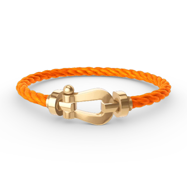 [FE]FORCE LARGE HORSESHOE NO DIAMOND BRACELET GOLD