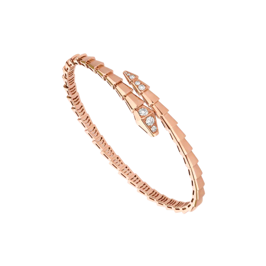 [BV]SERPENTI BRACELET DIAMONDS PINK GOLD
