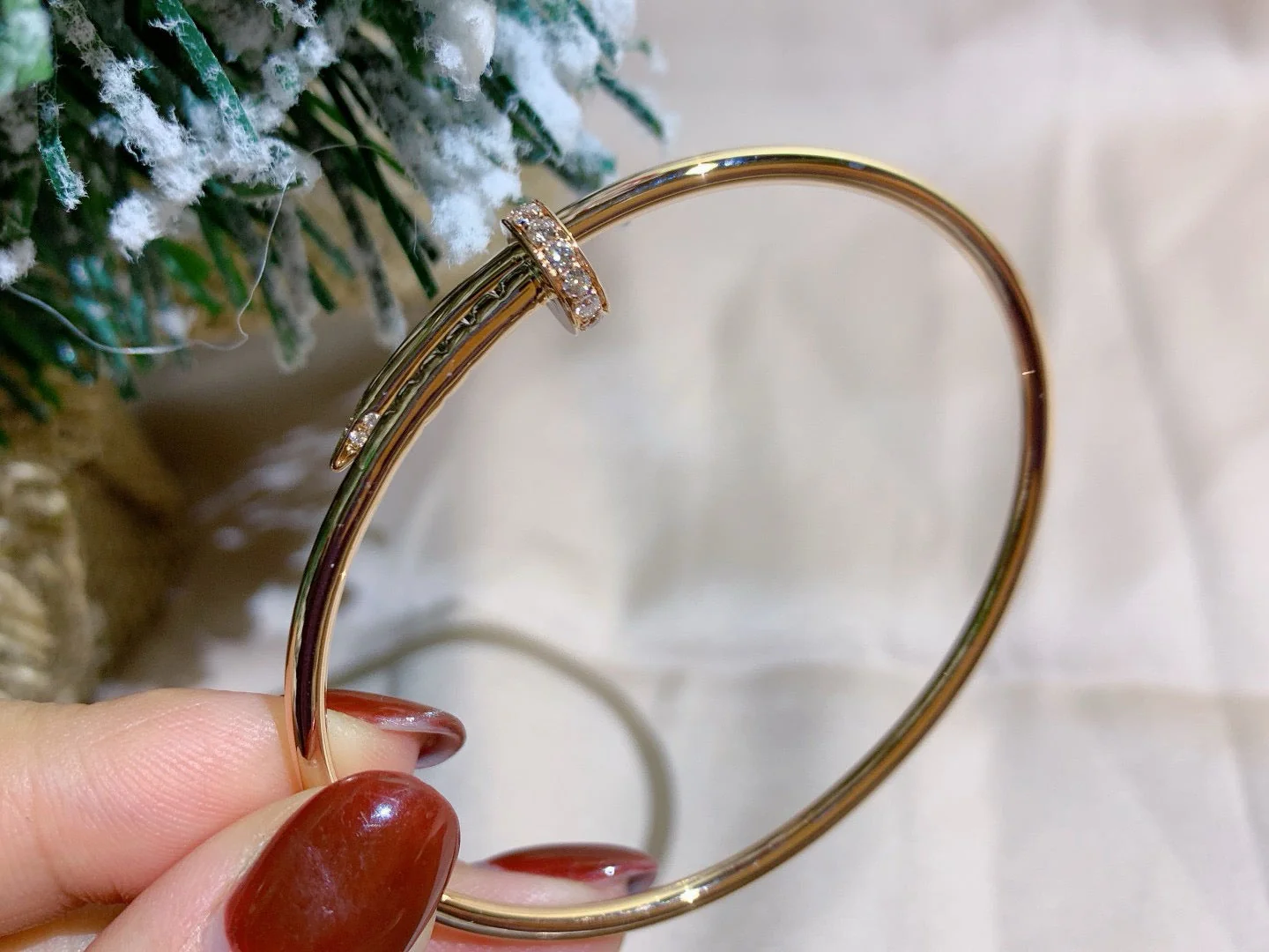 [CT]JUSTE BRACELET 2.5MM DIAMONDS