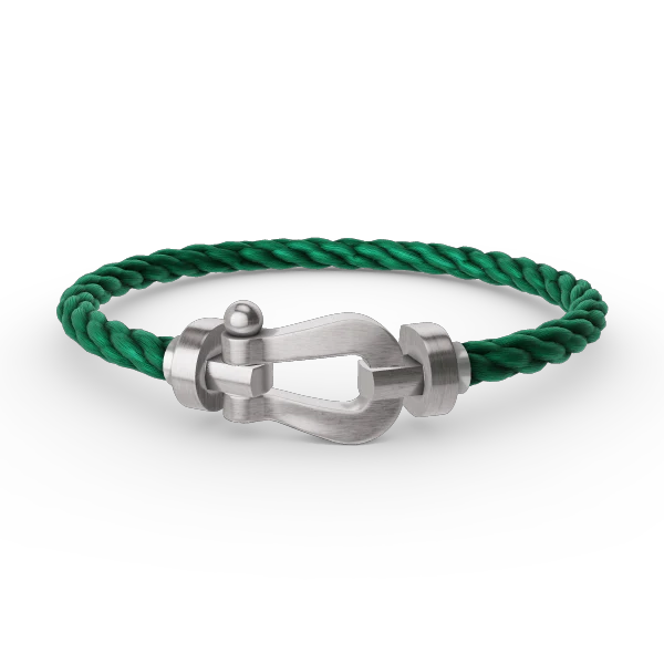 [FE]FORCE LARGE HORSESHOE NO DIAMOND BRACELET SILVER