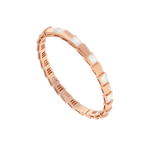 [BV]SERPENTI BRACELET PINK GOLD MOP