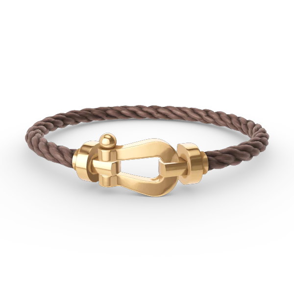 [FE]FORCE LARGE HORSESHOE NO DIAMOND BRACELET GOLD