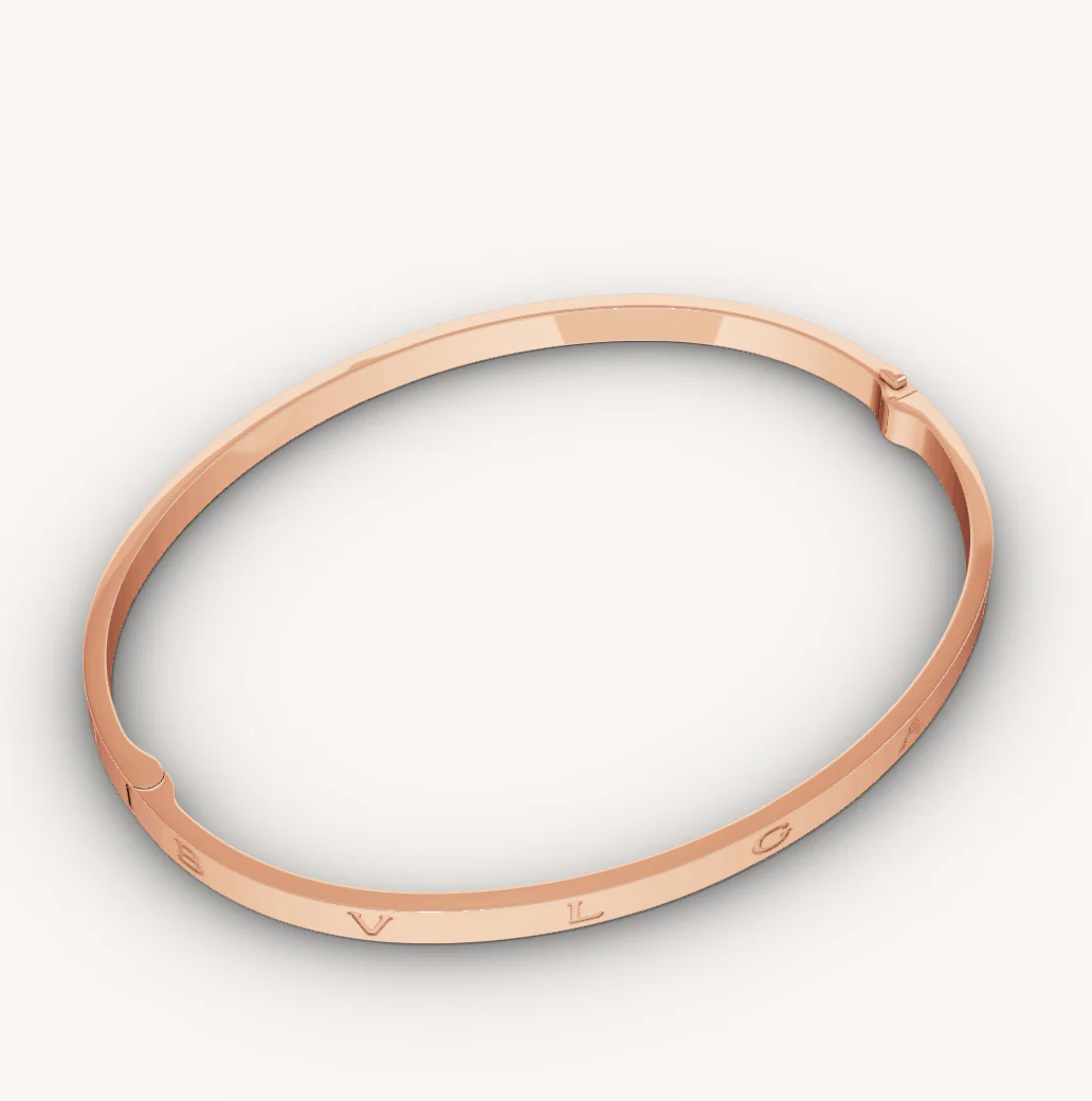 [BV]ZERO 1 PINK GOLD BRACELET
