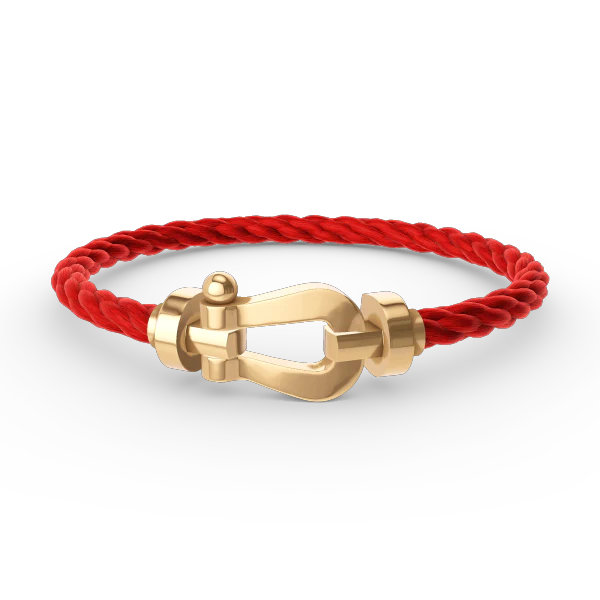[FE]FORCE LARGE HORSESHOE NO DIAMOND BRACELET GOLD