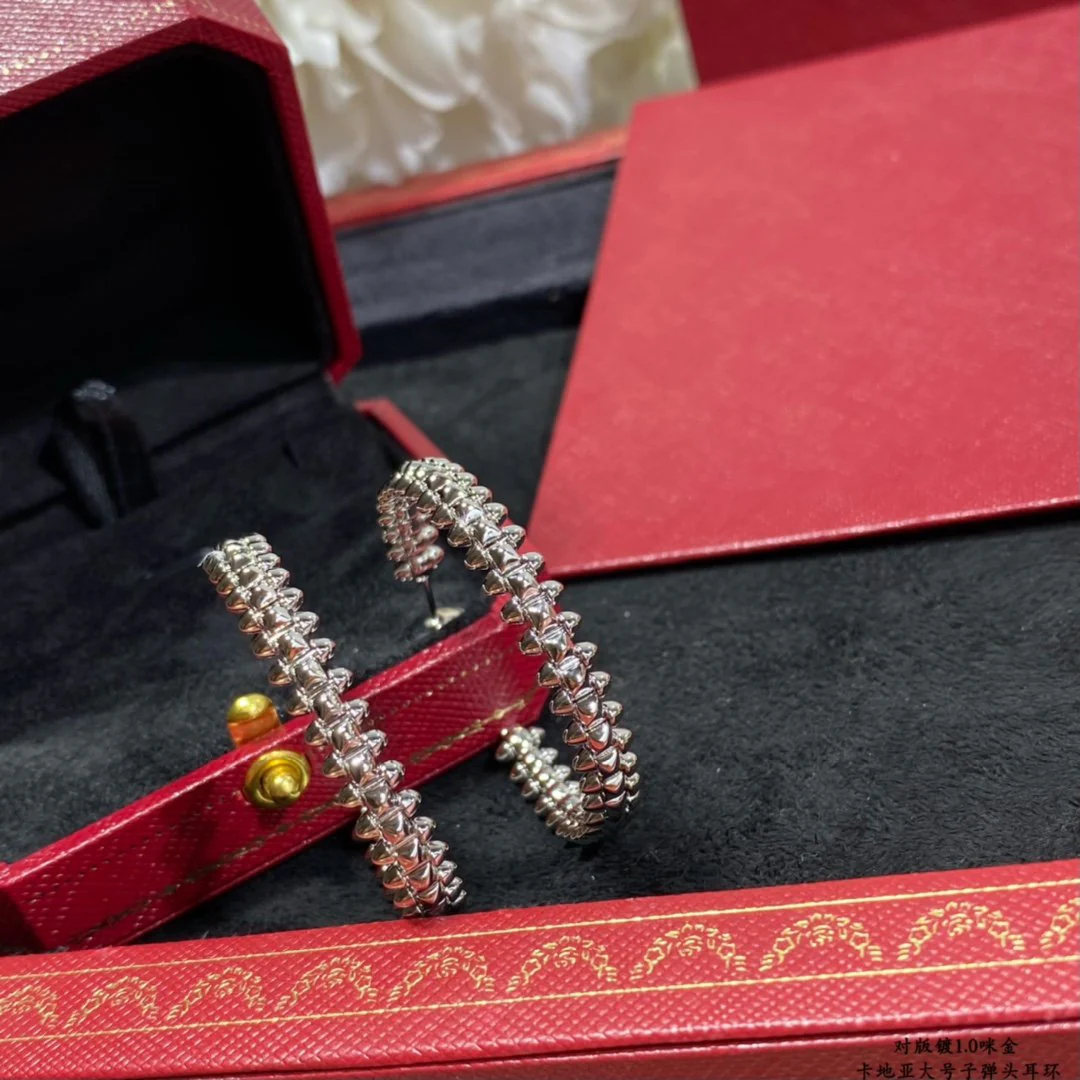 [CT]CLASH LARGE HOOP EARRINGS