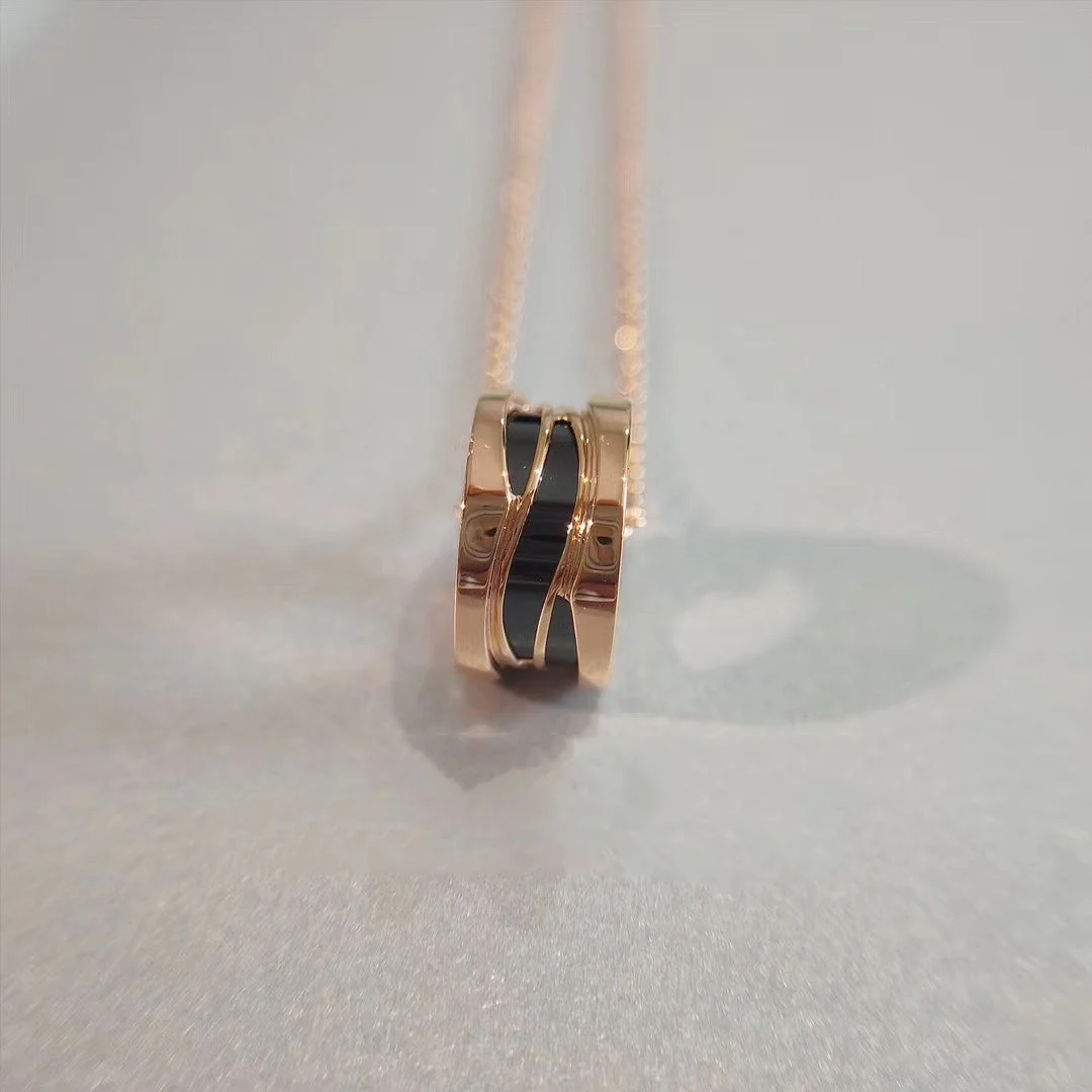 [BV]ZERO 1 NECKLACE PINK GOLD