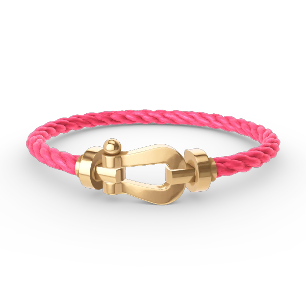 [FE]FORCE LARGE HORSESHOE NO DIAMOND BRACELET GOLD