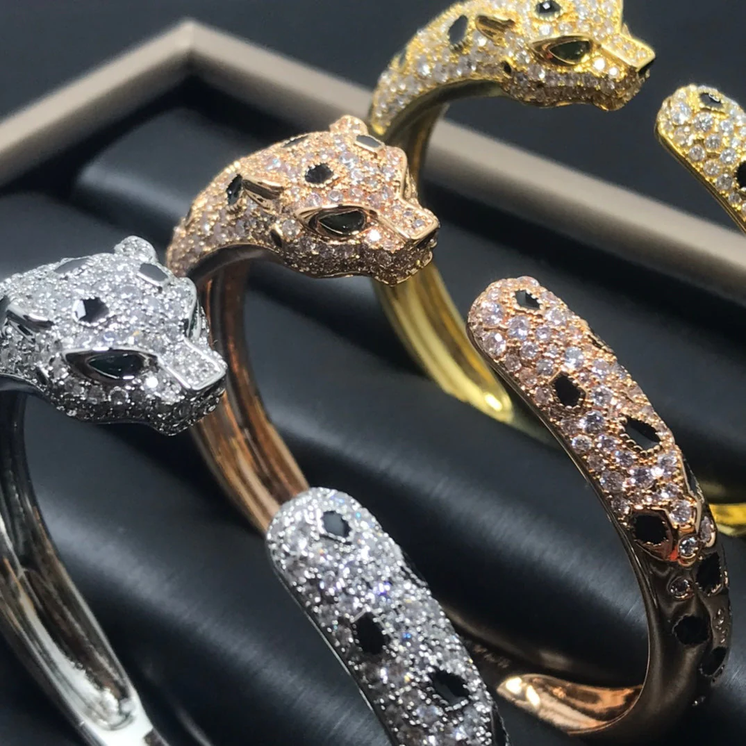 [CT]PANTHERE BIG BRACELET DIAMONDS