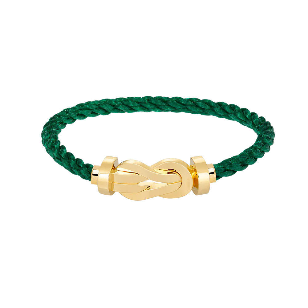 [FE]CHANCE LARGE 8 FIGURE BUCKLE NO DIAMOND BRACELET GOLD