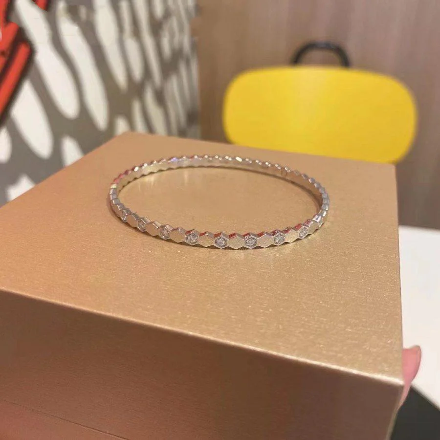 [CH]BEE LOVE SILVER DIAMOND BRACELET