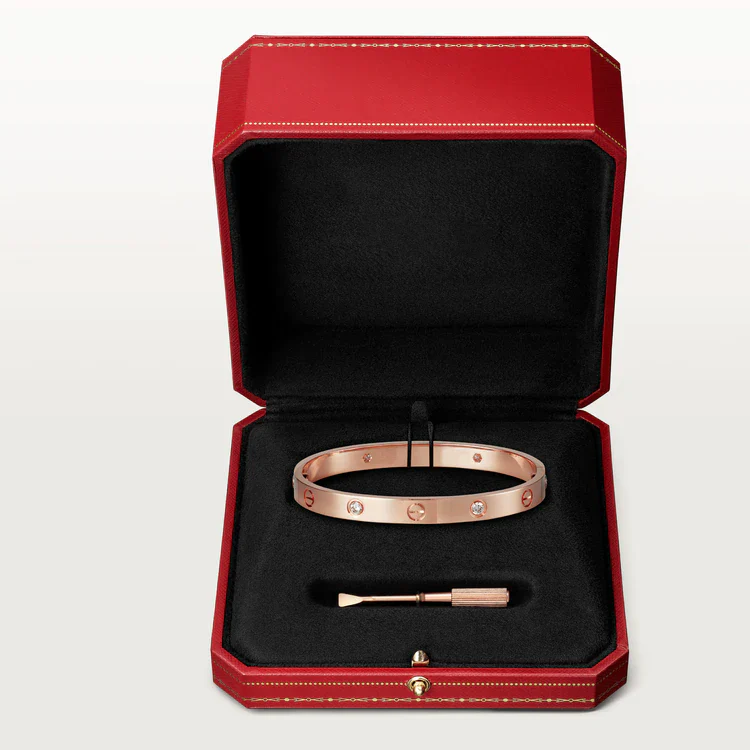 [CT]LOVE BRACELET 6.1MM 4 DIAMONDS