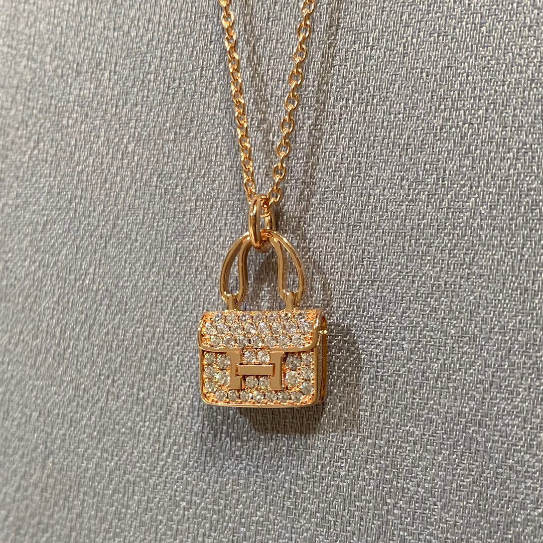[Hmes]CONSTANCE PEDANT DIAMOND NECKLACE