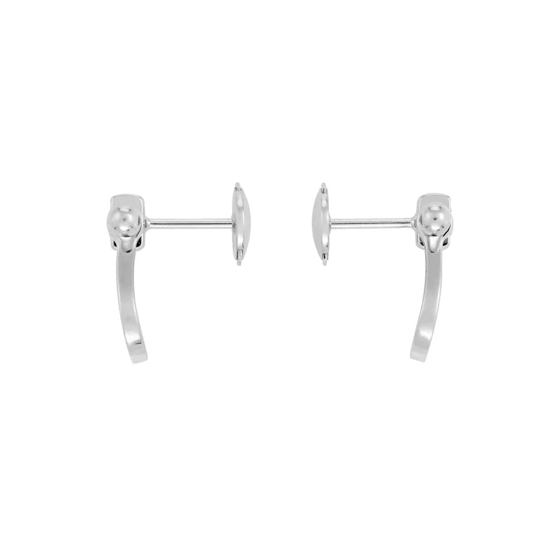 [FE]FORCE 10 FULL DIAMOND STUD EARRINGS MINI MODEL