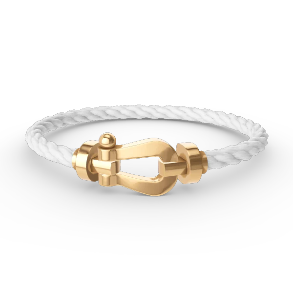 [FE]FORCE LARGE HORSESHOE NO DIAMOND BRACELET GOLD
