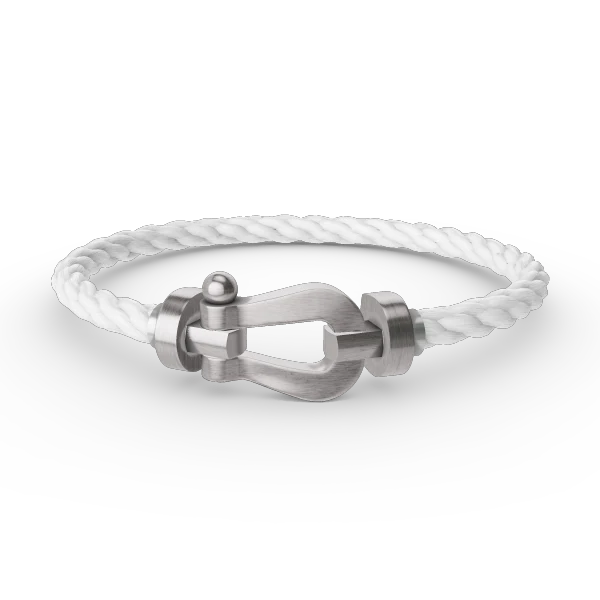[FE]FORCE LARGE HORSESHOE NO DIAMOND BRACELET SILVER