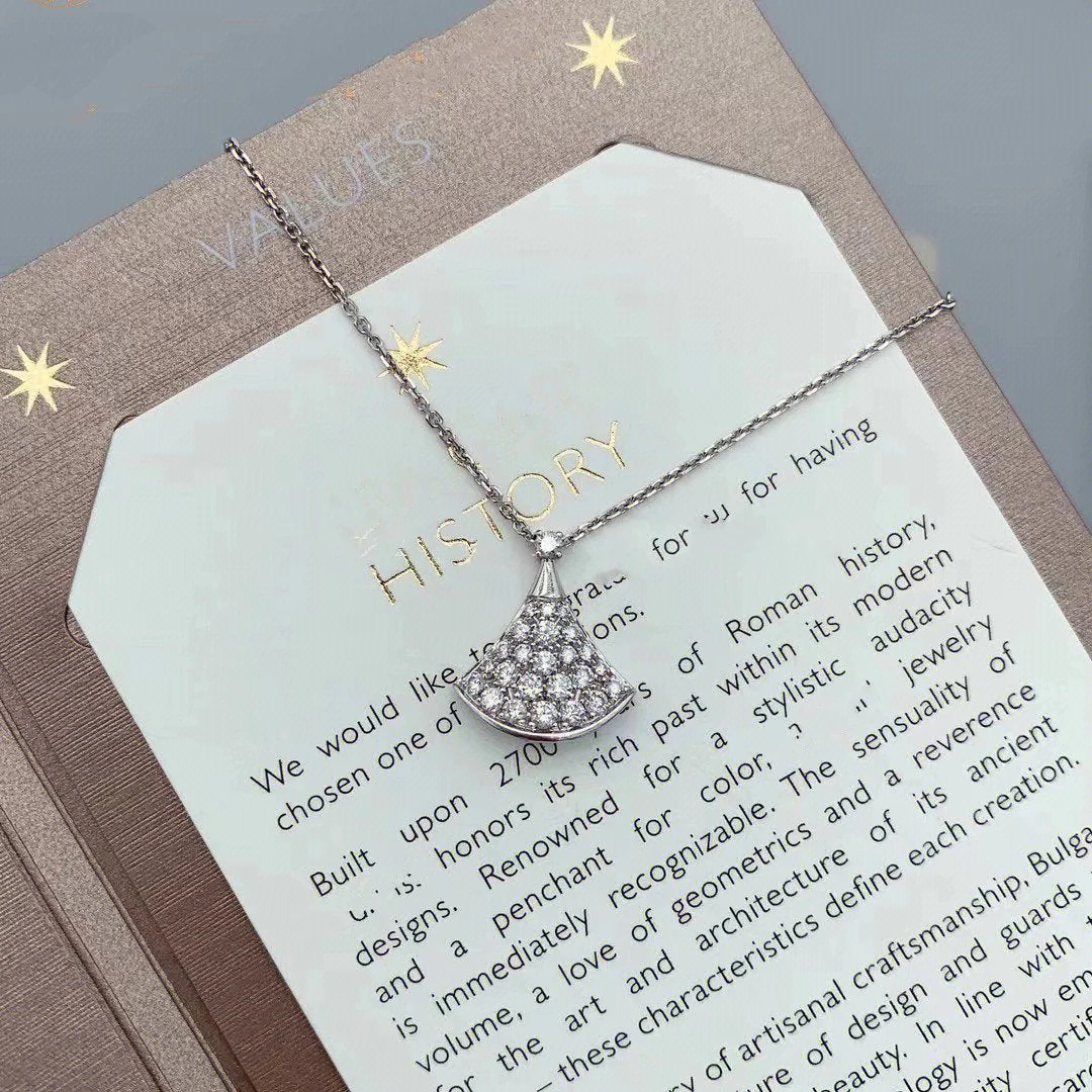 [BV]DREAM NECKLACE SILVER DIAMOND