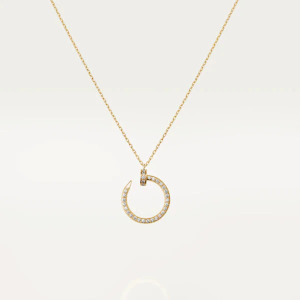 [CT]JUSTE NECKLACE GOLD DIAMONDS