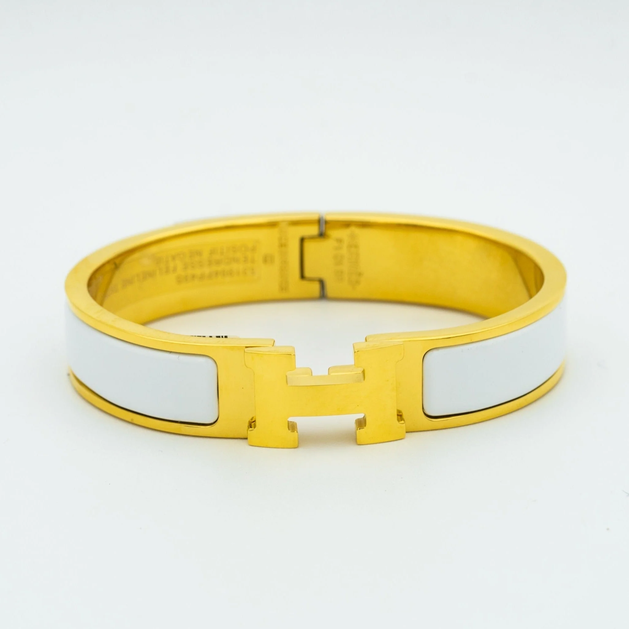 [Hmes]H WHITE BRACELET