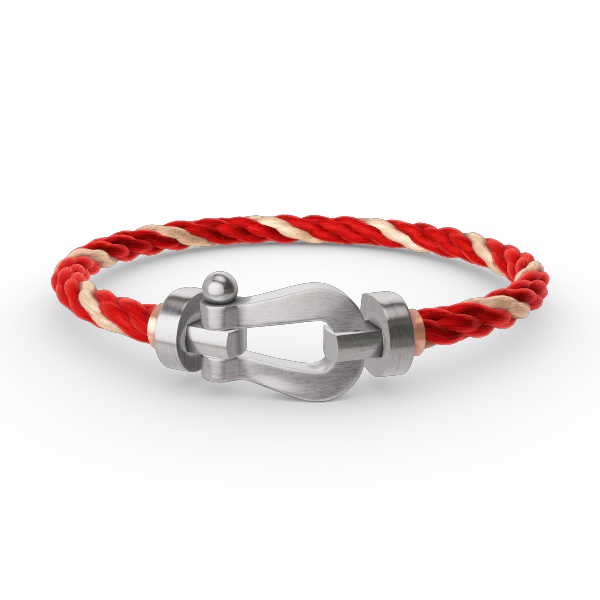[FE]FORCE LARGE HORSESHOE NO DIAMOND BRACELET SILVER