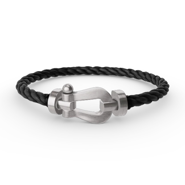 [FE]FORCE LARGE HORSESHOE NO DIAMOND BRACELET SILVER
