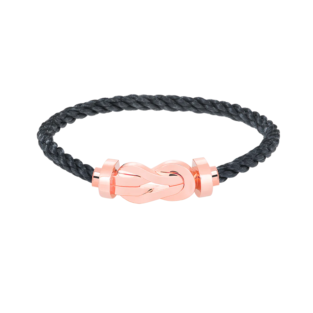 [FE]CHANCE LARGE 8 FIGURE BUCKLE NO DIAMOND BRACELET ROSE GOLD
