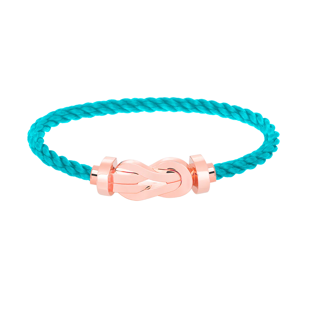 [FE]CHANCE LARGE 8 FIGURE BUCKLE NO DIAMOND BRACELET ROSE GOLD