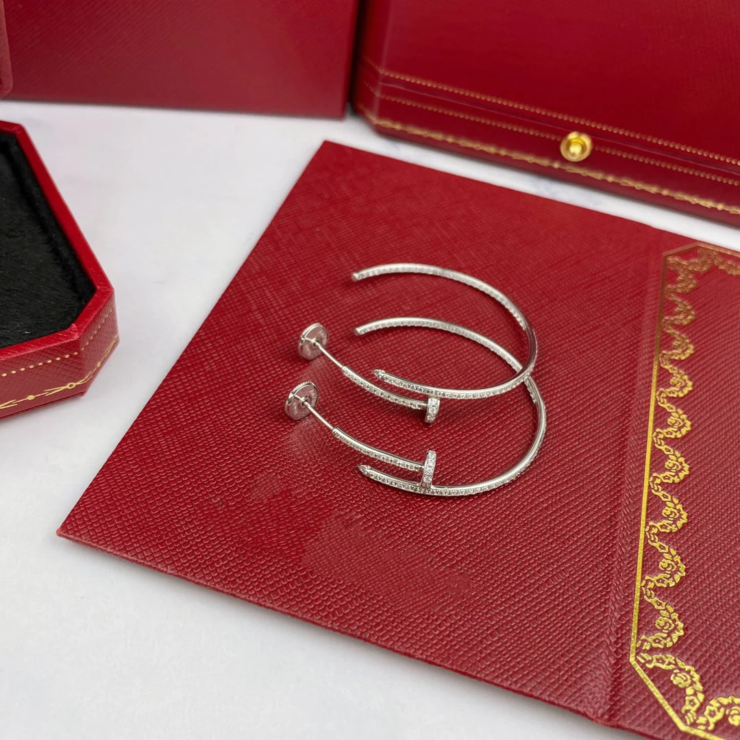 [CT]JUSTE EARRINGS FULL DIAMONDS 1.8MM