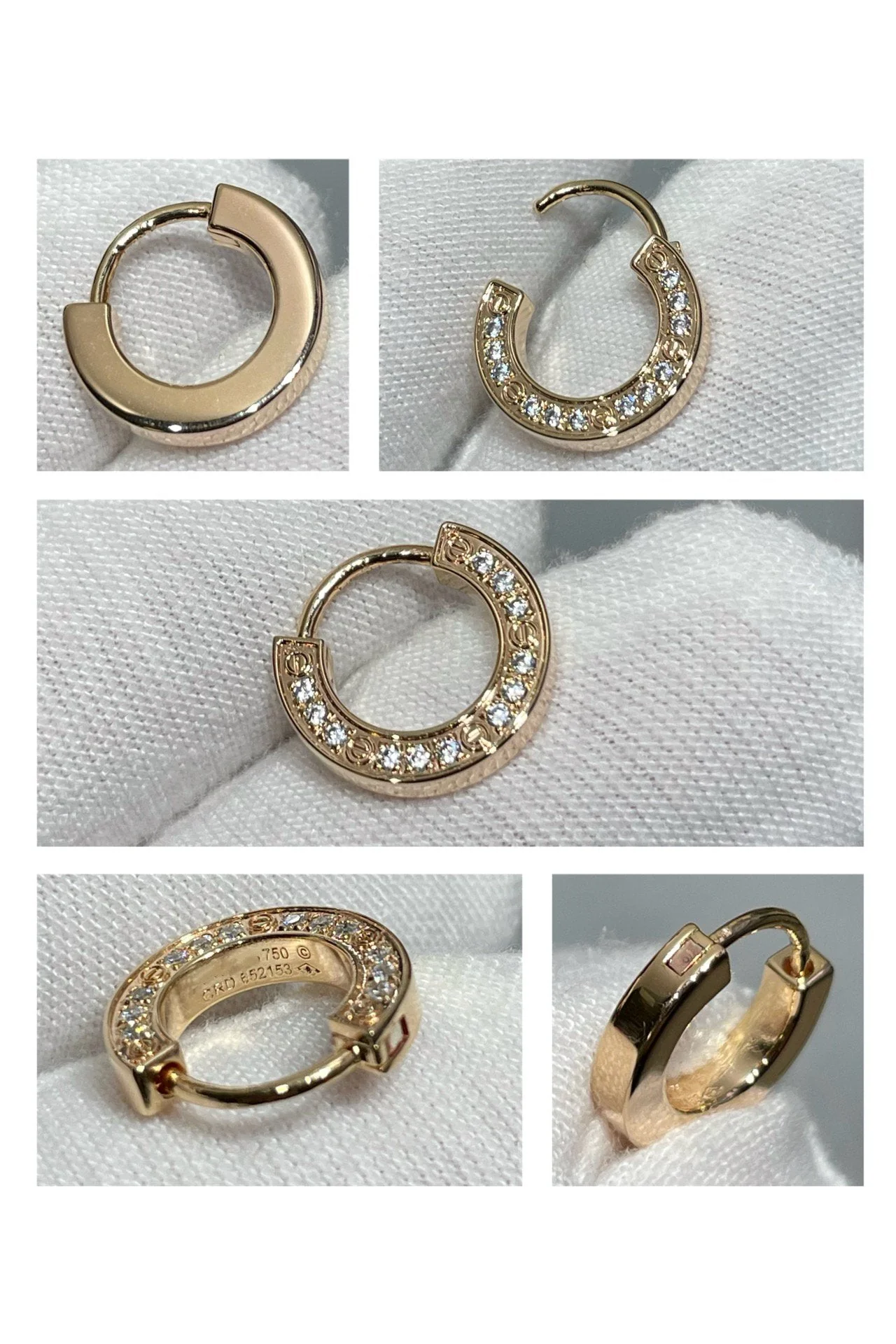 [CT]LOVE DIAMOND EARRINGS