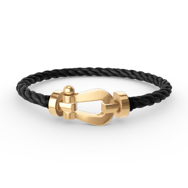 [FE]FORCE LARGE HORSESHOE NO DIAMOND BRACELET GOLD
