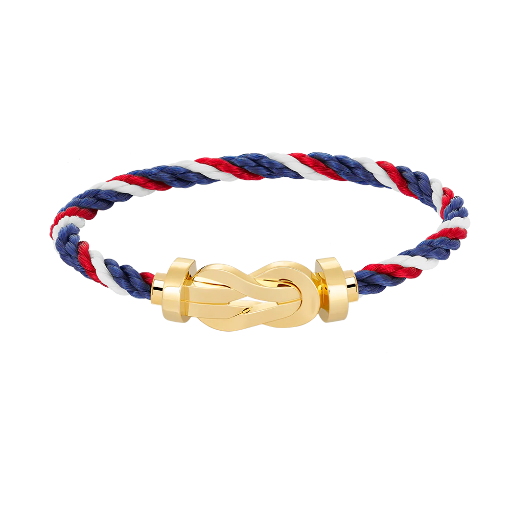 [FE]CHANCE LARGE 8 FIGURE BUCKLE NO DIAMOND BRACELET GOLD