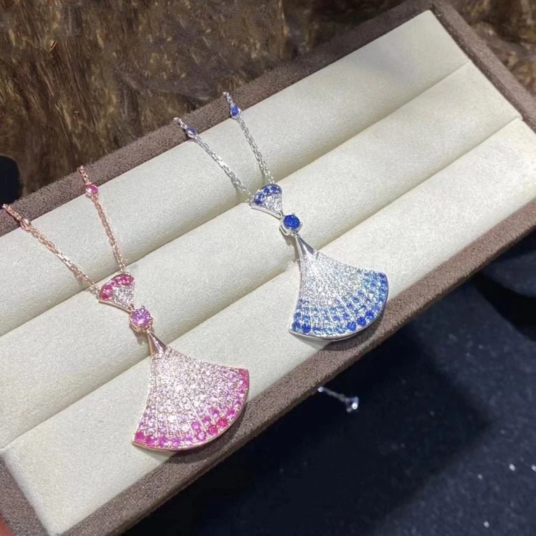 [BV]DREAM NECKLACE AGATE SILVER DIAMOND