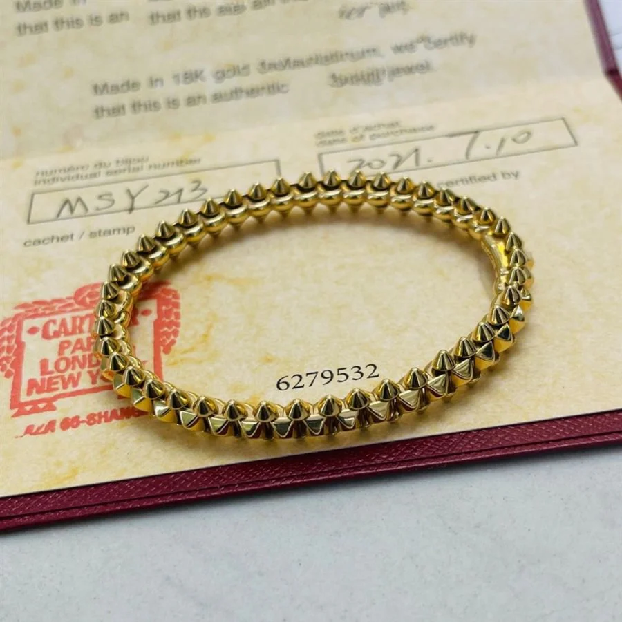 [CT]CLASH GOLD BRACELET
