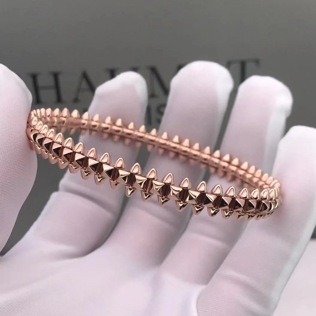 [CT]CLASH PINK GOLD BRACELET