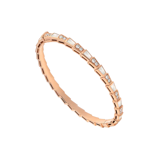 [BV]SERPENTI BRACELET PINK GOLD MOP DIAMOND