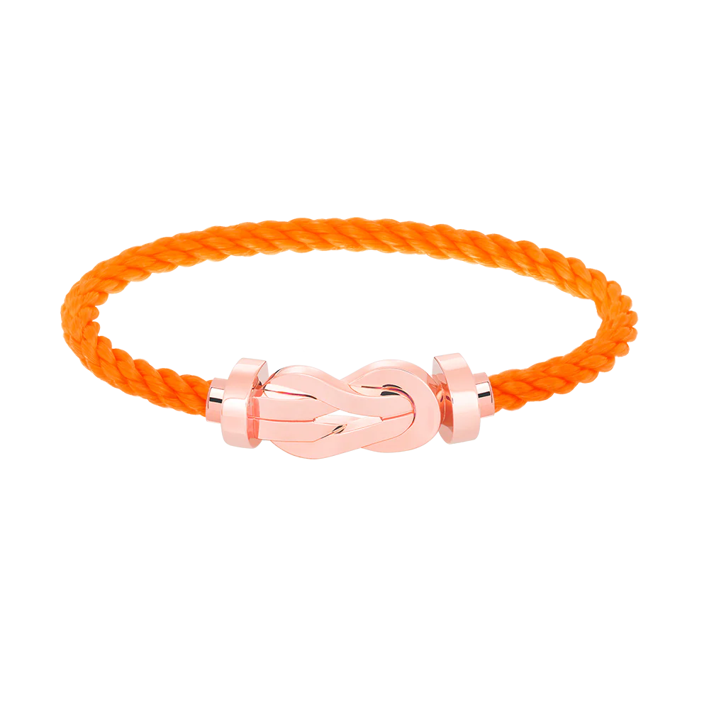 [FE]CHANCE LARGE 8 FIGURE BUCKLE NO DIAMOND BRACELET ROSE GOLD