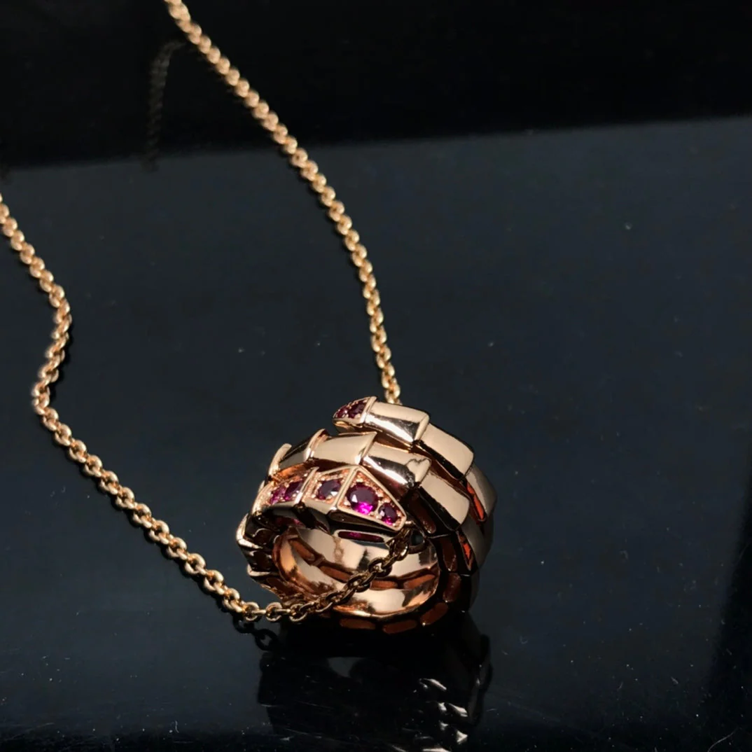 [BV]SERPENTI PEDANT NECKLACE