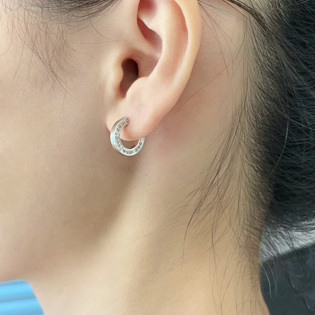 [CT]LOVE DIAMOND EARRINGS