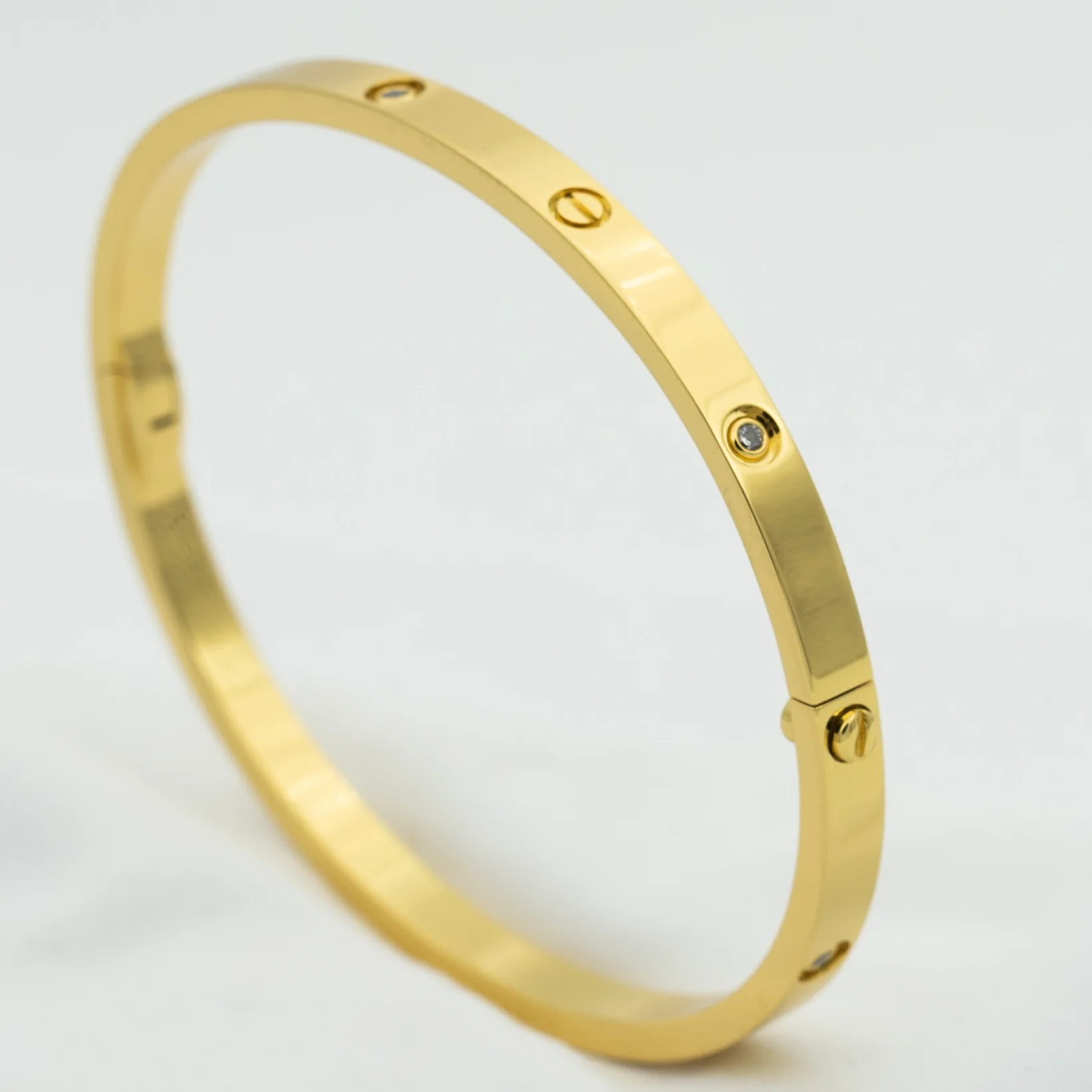 [CT]LOVE BRACELET 3.65MM 6 DIAMONDS