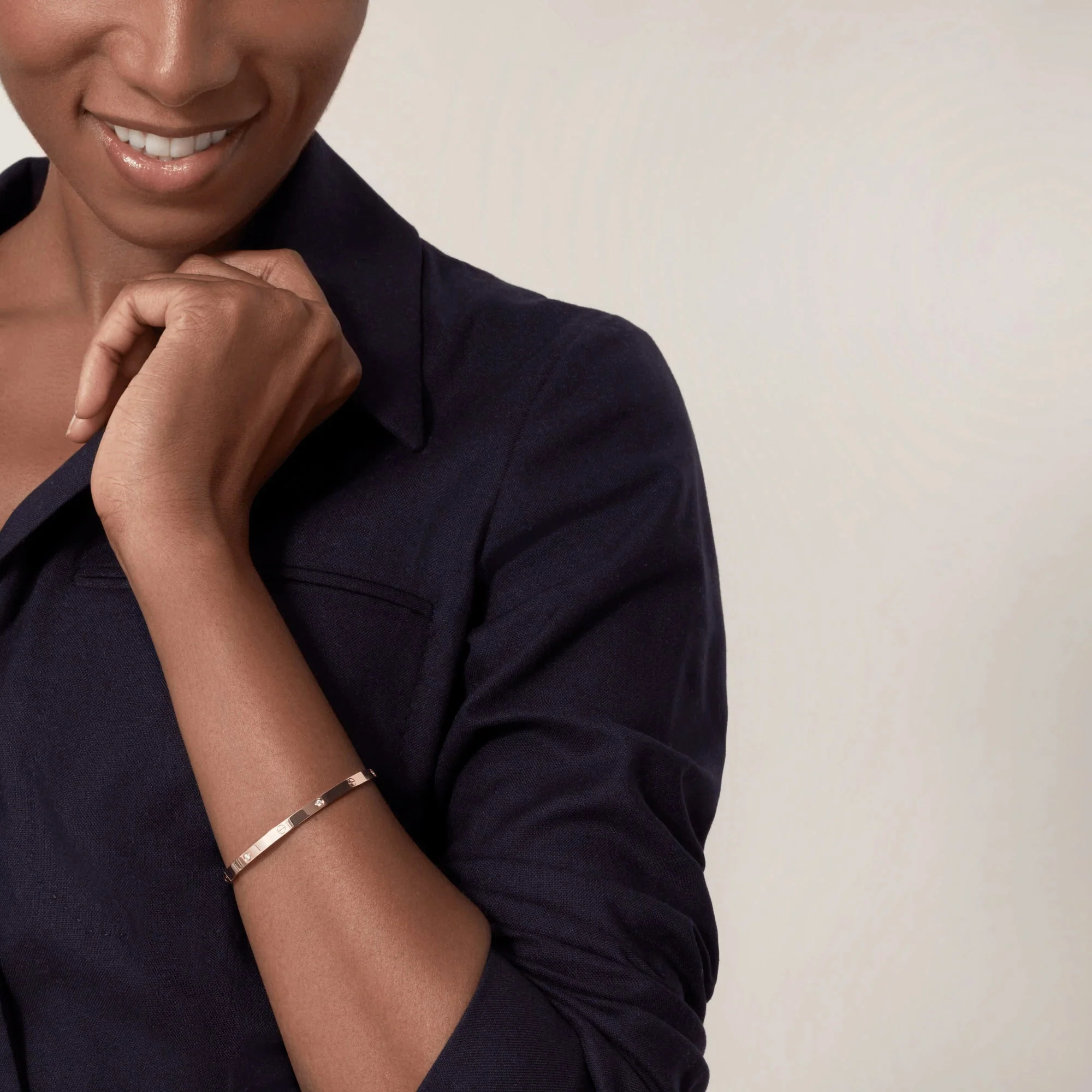 [CT]LOVE BRACELET 3.65MM 6 DIAMONDS