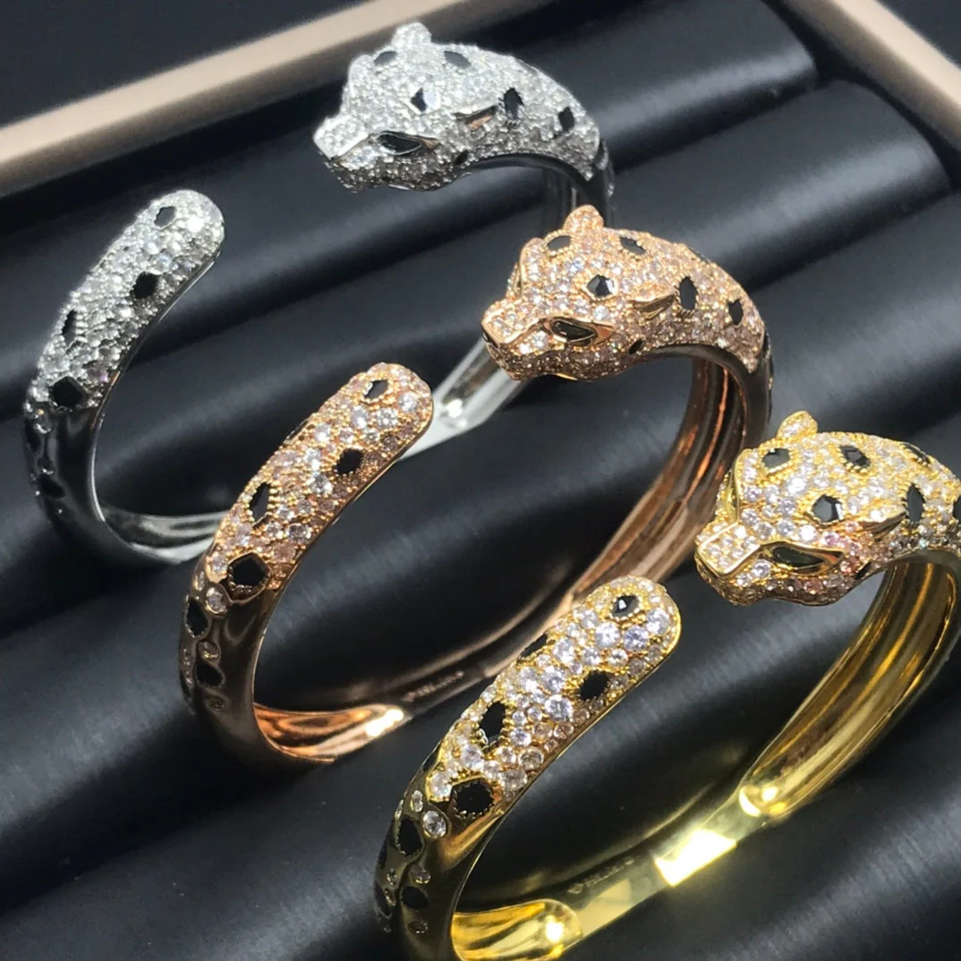 [CT]PANTHERE BIG BRACELET DIAMONDS