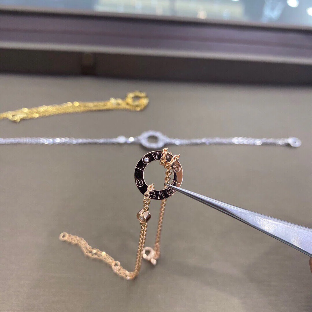 [CT]LOVE BRACELET 2 DIAMOND