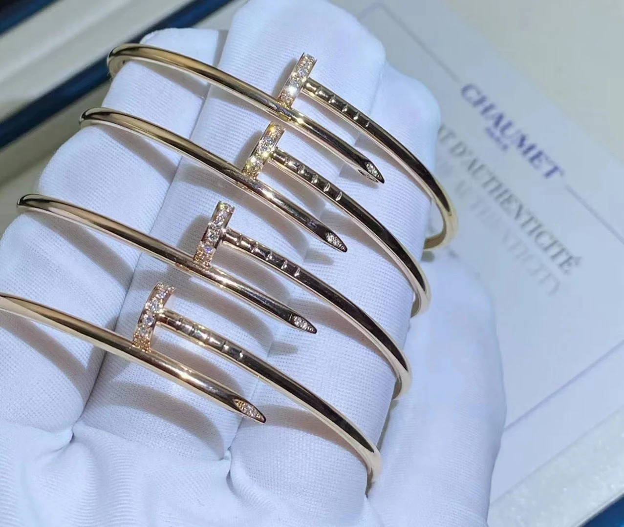 [CT]JUSTE BRACELET 2.5MM DIAMONDS